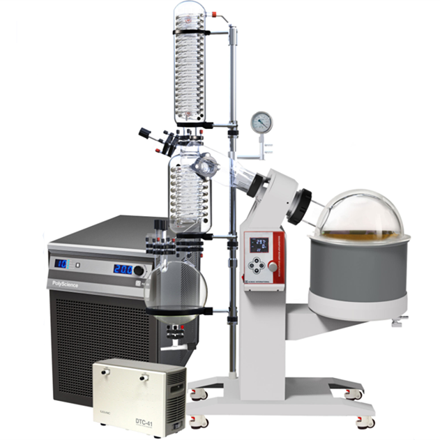 Rotary Evaporator with PolyScience Chille