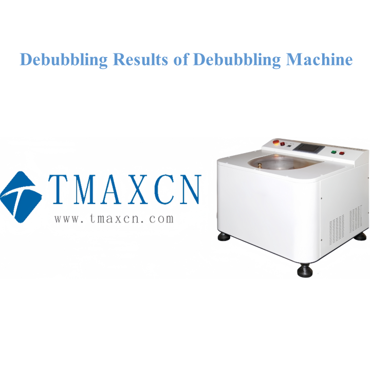 Debubbling Results of Debubbling Machine