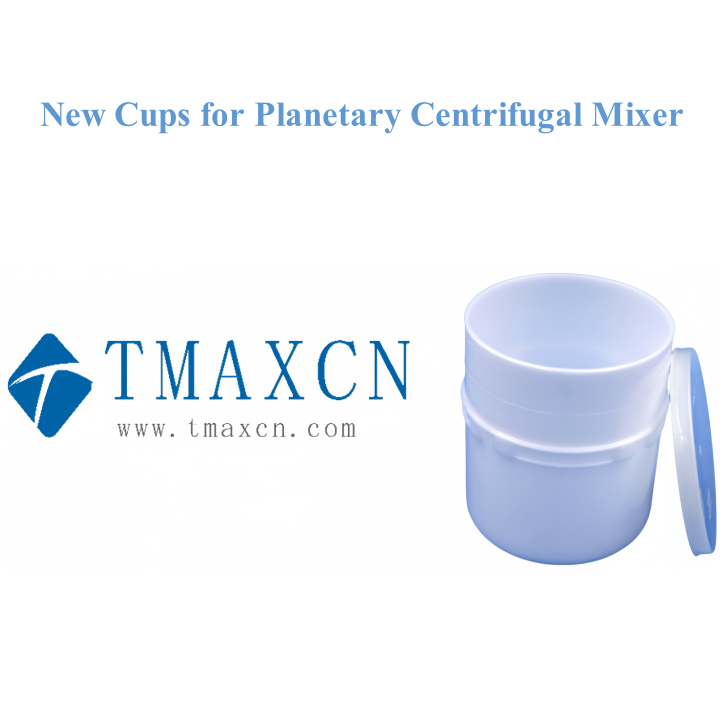 New Cups for Planetary Centrifugal Mixer