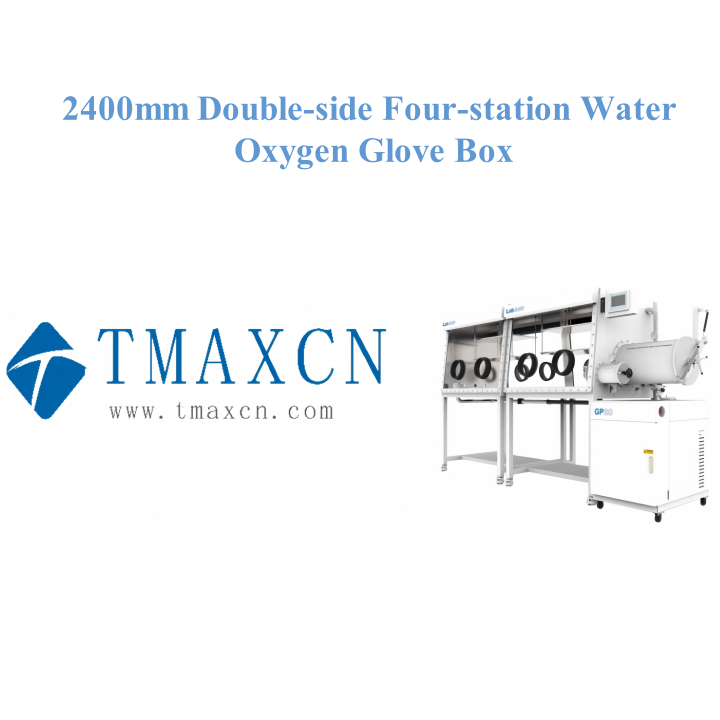 2400mm Double-side Four-station Water Oxygen Glove Box
