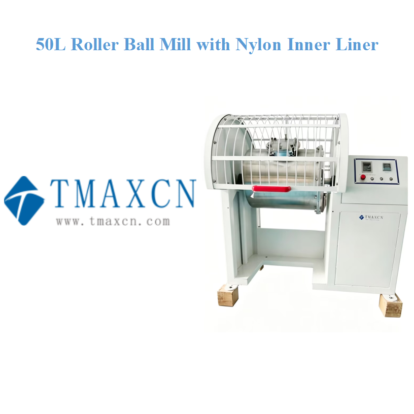 50L Roller Ball Mill with Nylon Inner Liner
