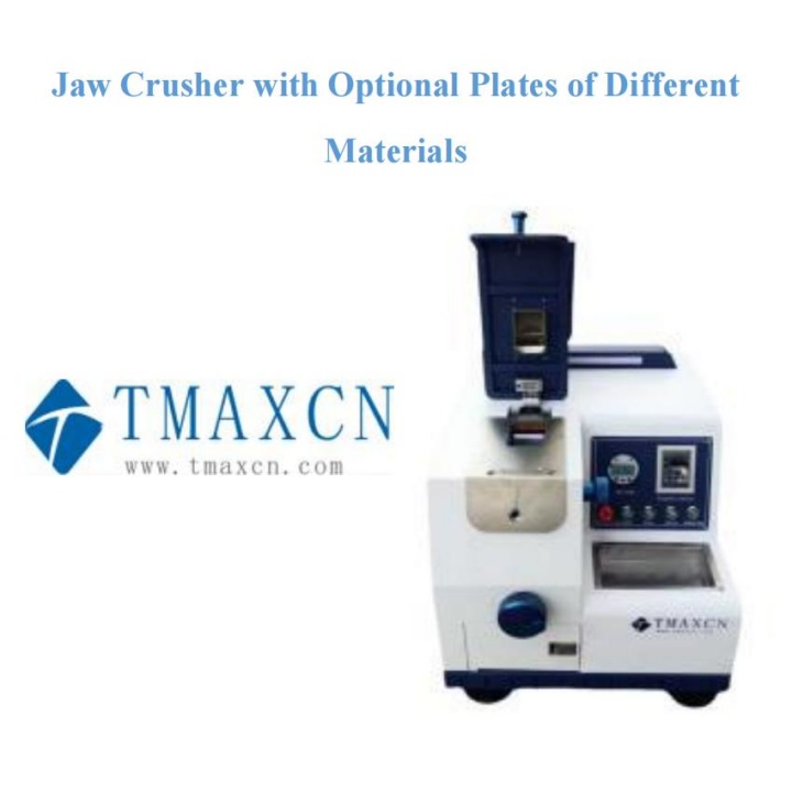 다양한 재질의 턱 플레이트가 있는 분쇄기