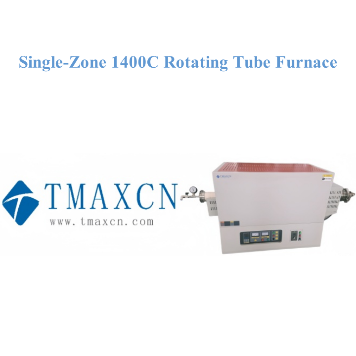 Single-Zone 1400C Rotating Tube Furnace