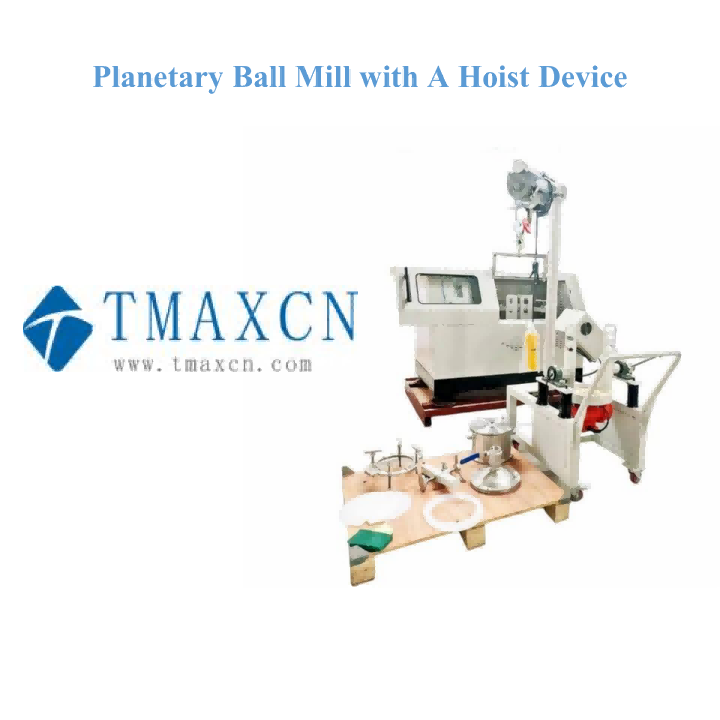 Planetary Ball Mill with A Hoist Device