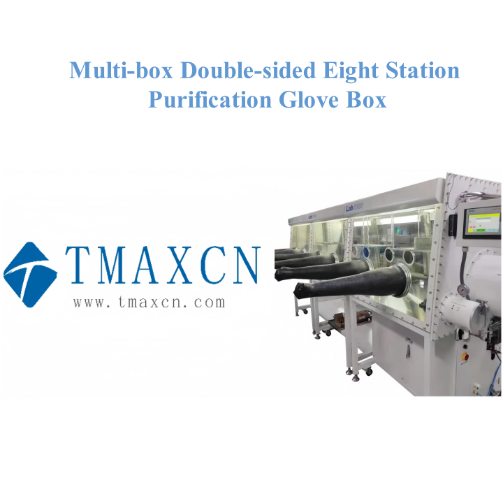 Multi-box Double-sided Eight Station Purification Glove Box