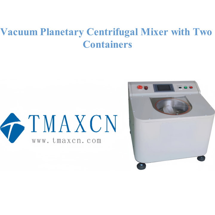 Vacuum Planetary Centrifugal Mixer With Two Containers