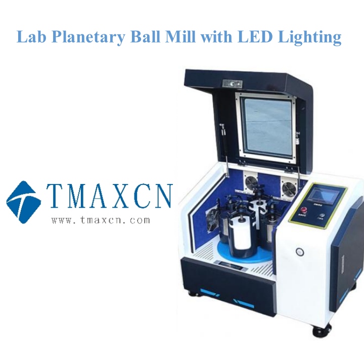 Planetary Ball Mill with LED Lighting